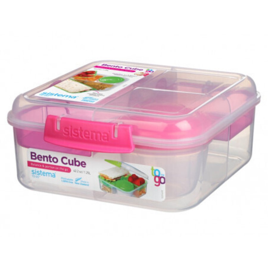 Sistema To Go Bento Madkasse 1,25 L, Pink