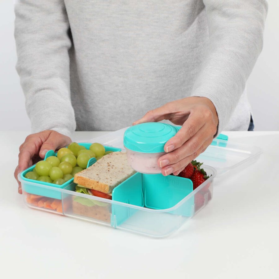 Sistema To Go Bento Lunch Box 1.48 L, Minty Teal