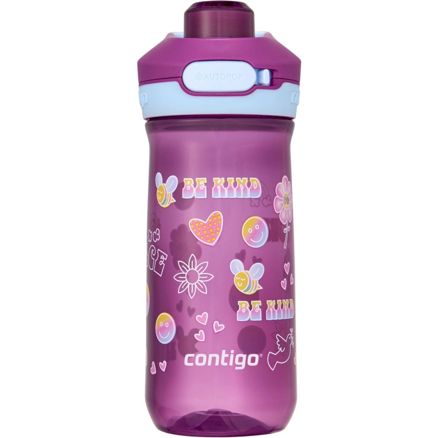 Contigo Jessie Autopop Trinkflasche 420 ml, Grape Retro