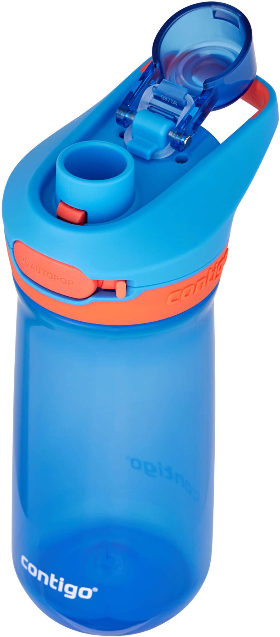 Contigo Jessie Autopop Trinkflasche 420 ml, Blue Poppy