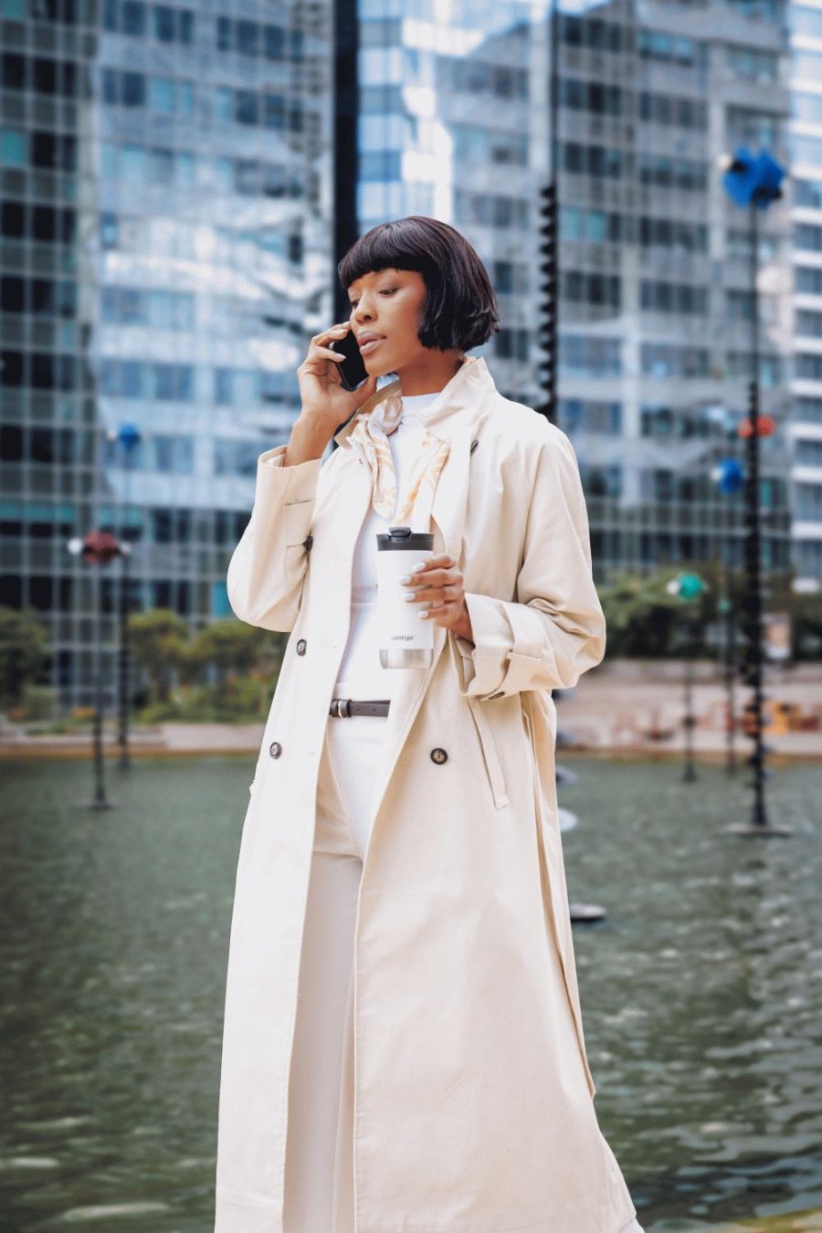 Contigo Huron 2.0 Thermobecher 470 ml, Salt