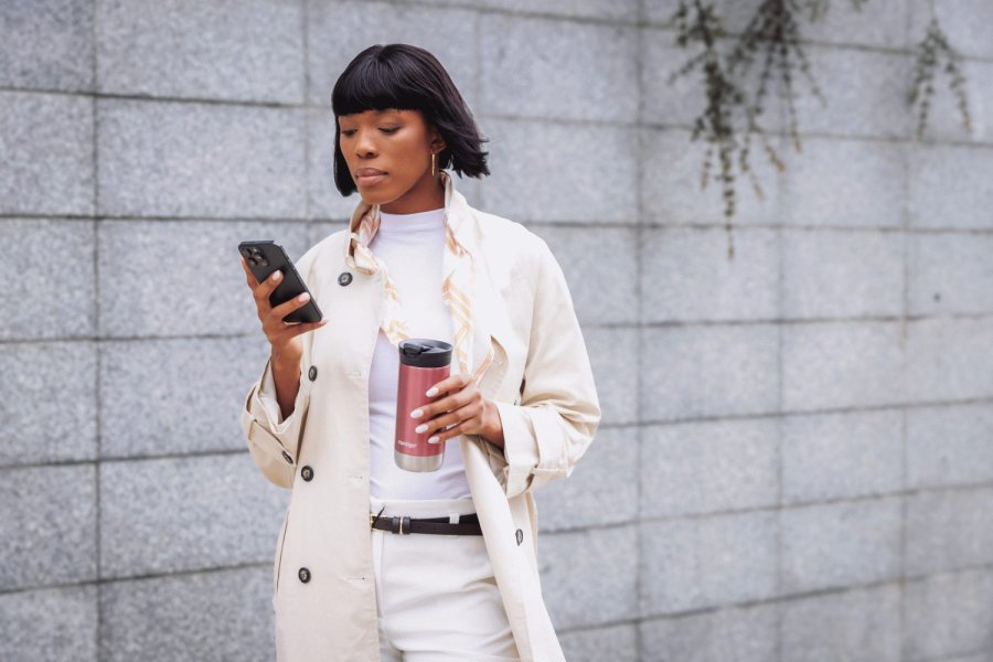 Contigo Huron 2.0 Thermobecher 470 ml, Azalea