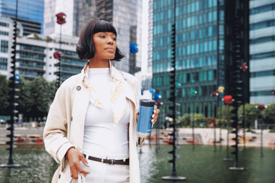 Contigo Huron 2.0 Thermobecher 470 ml, Dark Ice