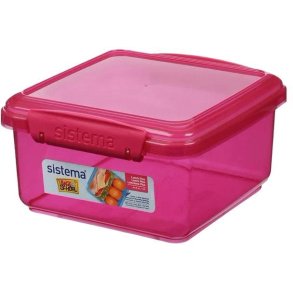 Sistema Lunch Madkasse 1,2 L, Pink