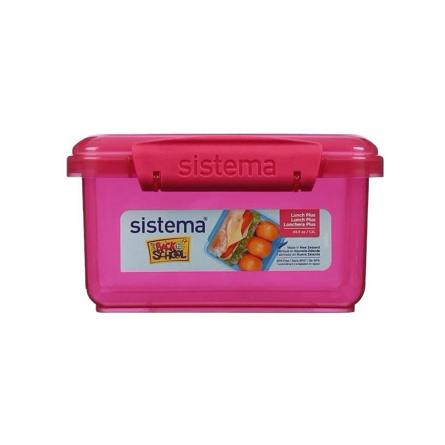 Sistema Lunch Madkasse 1,2 L, Pink