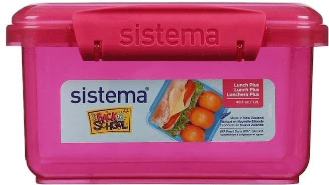 Sistema Lunch Madkasse 1,2 L, Pink