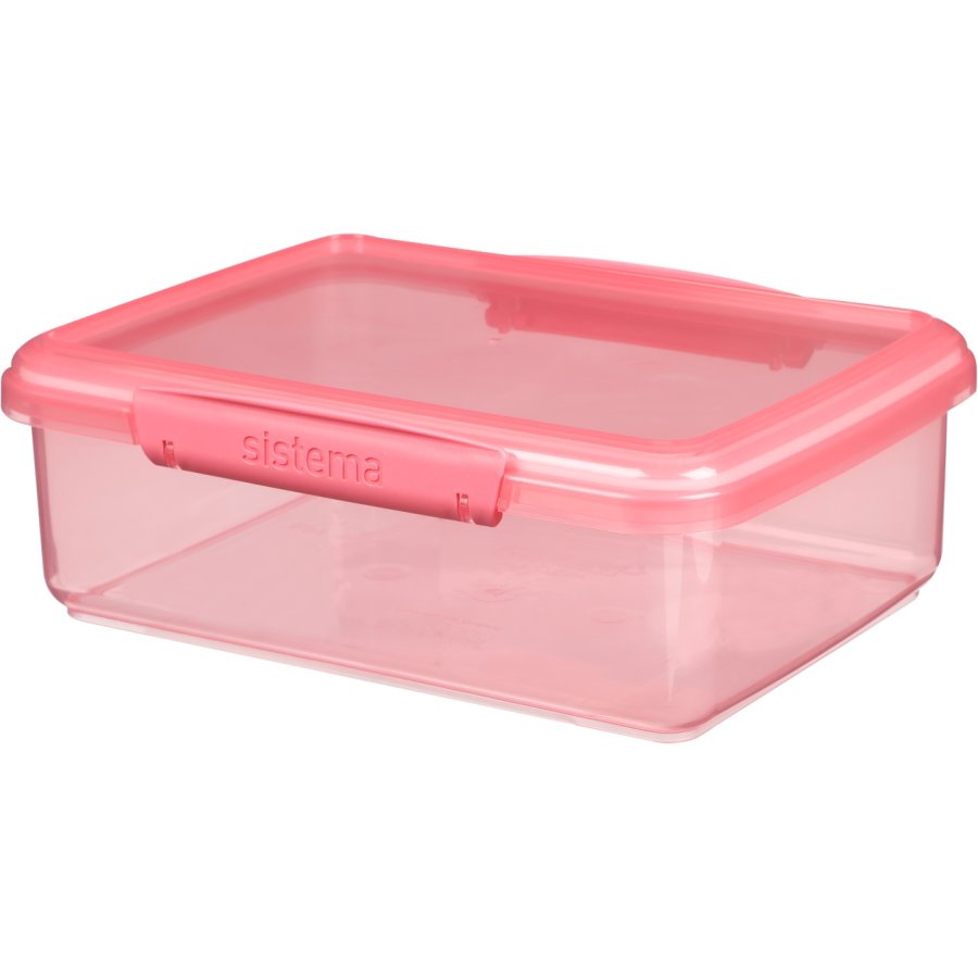 Sistema Lunch Opbevaringsboks 2 L, Pink