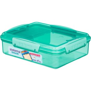 Sistema Lunch Snack Attack Lunchbox 975 ml, Groen