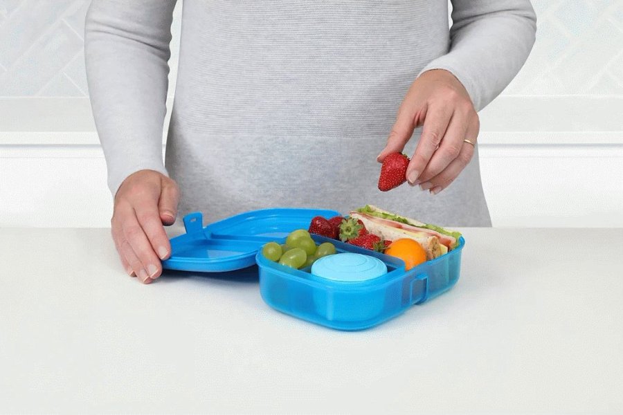 Sistema Lunchbox 1,1 L, Blauw