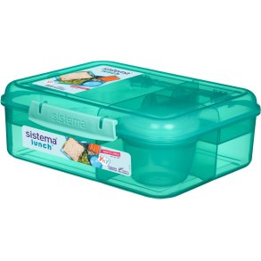 Sistema Lunch Bento Lunchbox 1,65 L, Groen