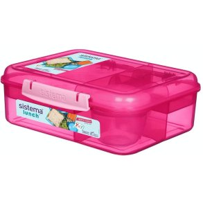 Sistema Bento Lunch Madkasse 1,65 L, Pink