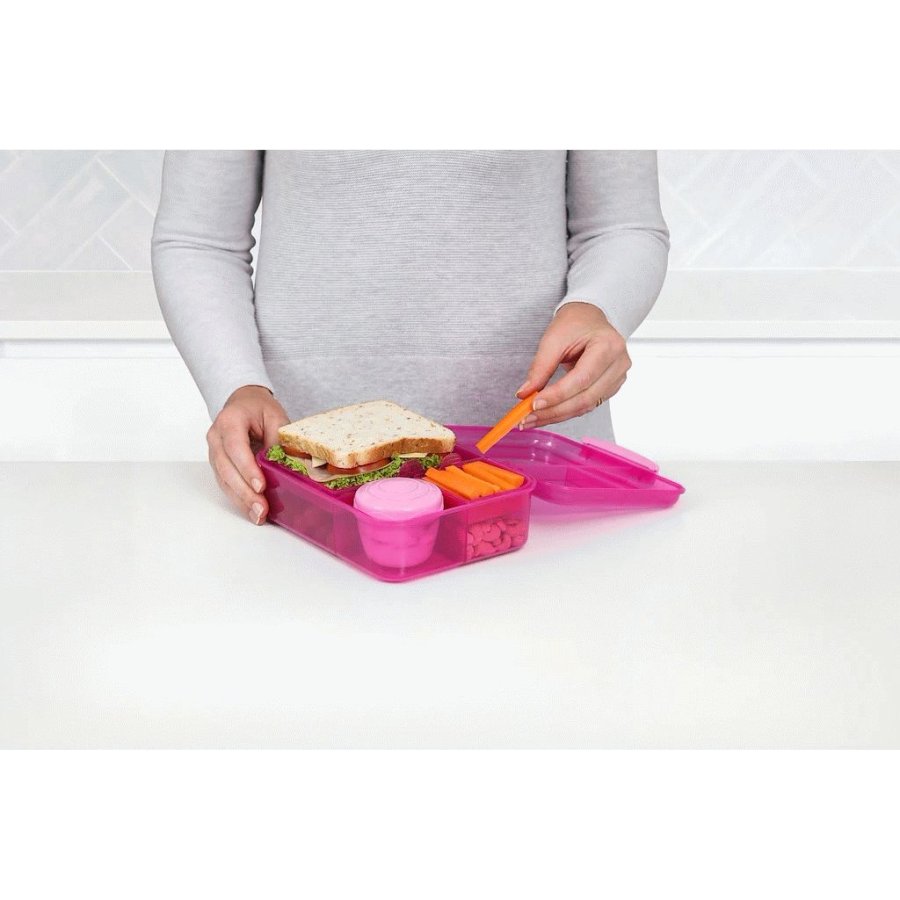 Sistema Bento Lunch Madkasse 1,65 L, Pink