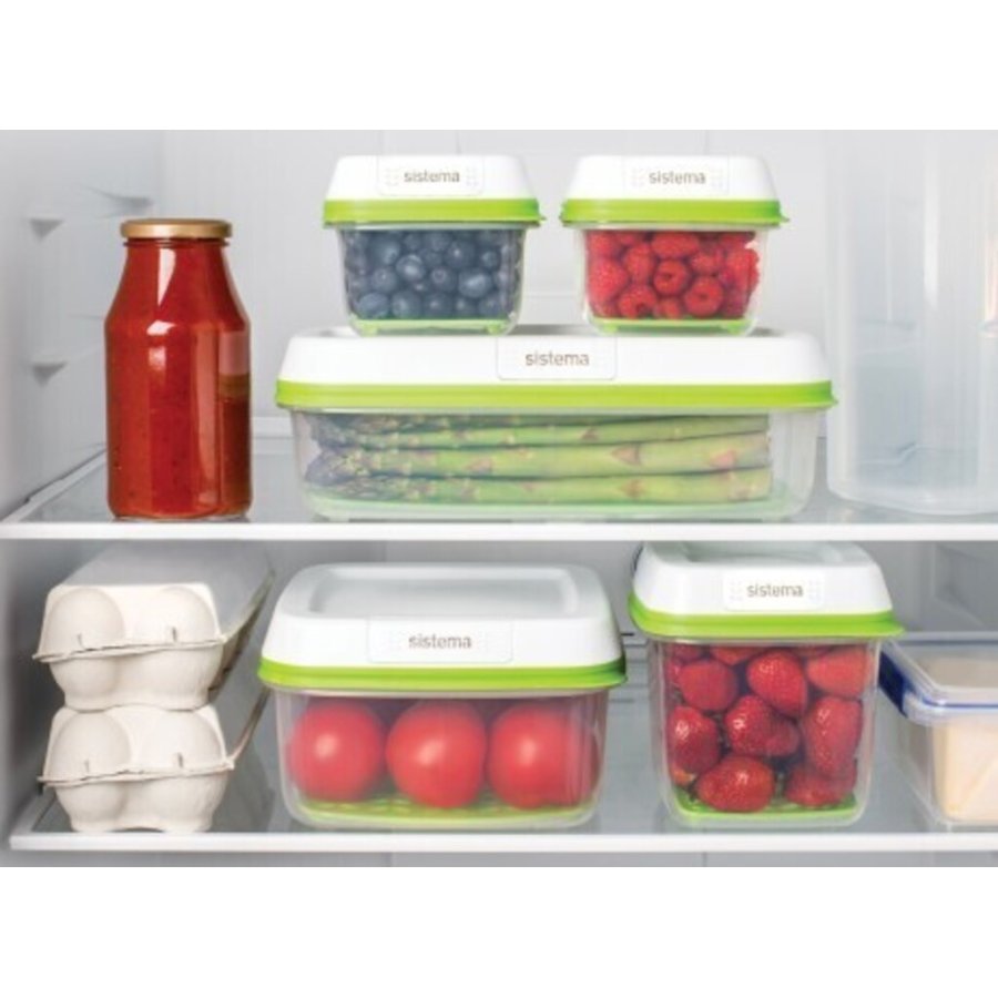 Sistema FreshWorks Opbevaringsboks 1,5 L, Grn