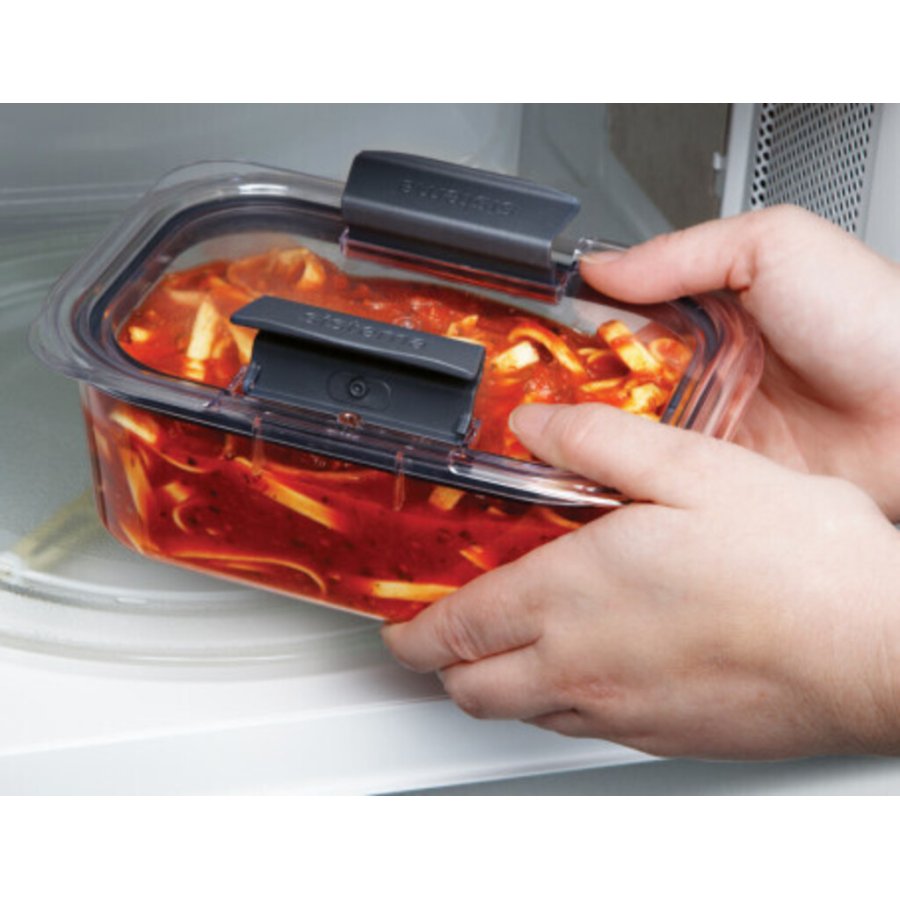 Sistema Brilliance Opbevaringsboks 2 stk. 920 ml, Sort