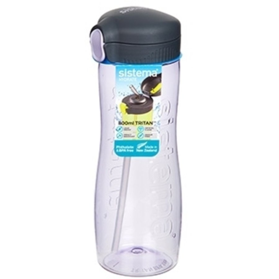 Sistema Hydrate Quick Flip Trinkflasche 800 ml, Violett