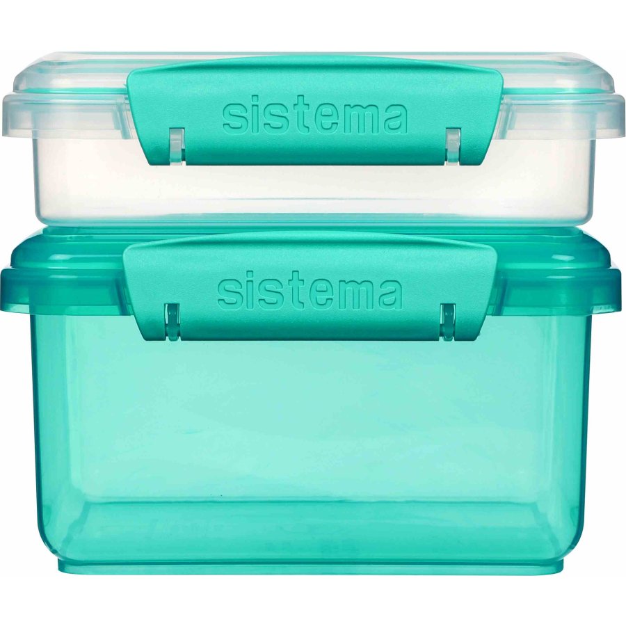 Sistema Klip It Madkasse 2 stk, Minty Teal
