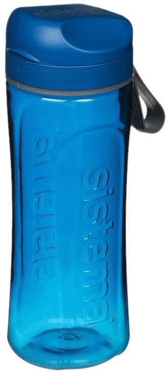 Sistema Swift Trinkflasche 2er Set 600 ml, Ocean Blue/Misty Purple