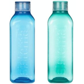 Sistema Hydration Drinkfles 2 stuks 1 L, Ocean Blue/Minty Teal