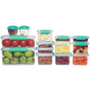 Sistema Klip It Opbergdoos 14 stuks, Minty Teal