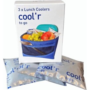 Sistema Cool'r Koelelementen 3 stuks 10x10 cm