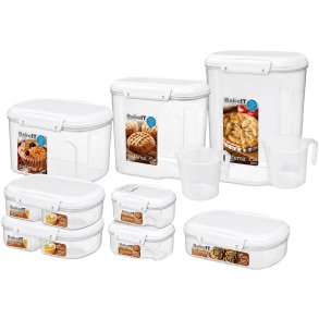 Sistema Bake It Aufbewahrungsbox 10er Set, Wei�