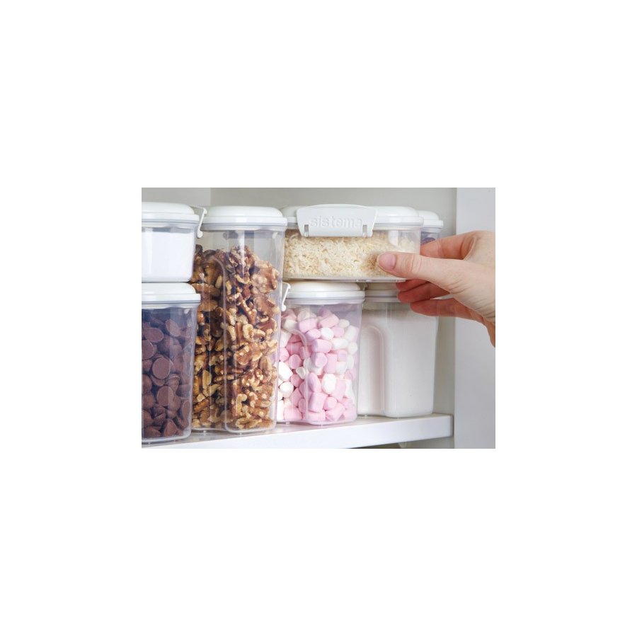 Sistema Bake It Aufbewahrungsbox 10er Set, Wei�