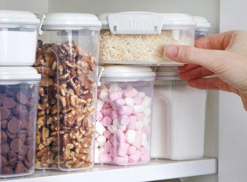 Sistema Bake It Aufbewahrungsbox 10er Set, Wei�