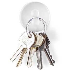 Dreamfarm Jot Silikon Wandhaken 4er Set, Klar