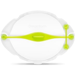 Dreamfarm Savel Food Cover, Klar/Grün