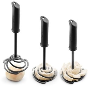 Dreamfarm Smood Lite Kartoffelmoser, Sort Plast