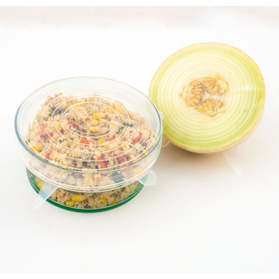 Dotz Silikonel�g Runde Stor 4 stk, Klar