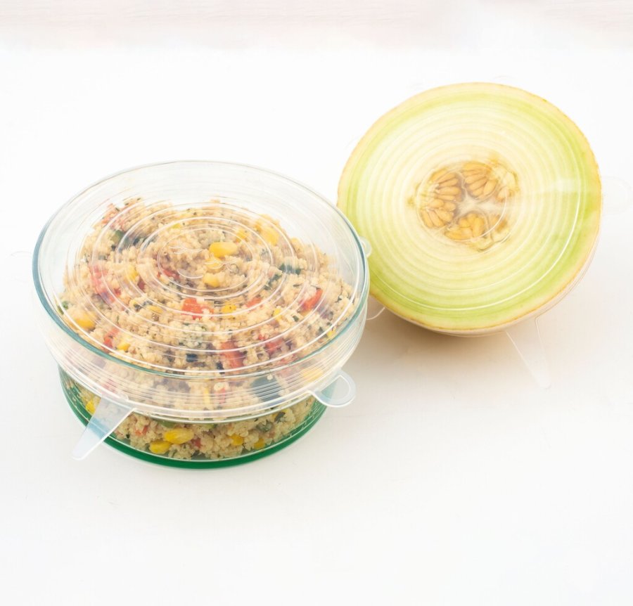 Dotz Silikonel�g Runde Stor 4 stk, Klar