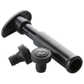 Point Virgule Cocktail Vinbevaringspumpe, Sort