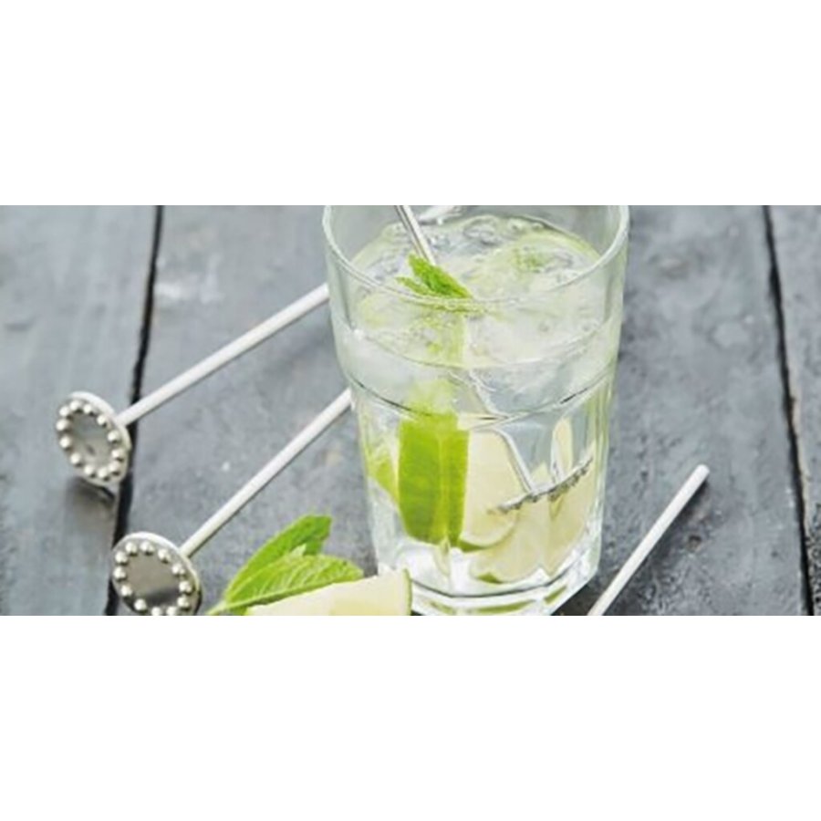 Point Virgule Cocktail Drinkspinde 4 stk. 20,3 cm, Stl