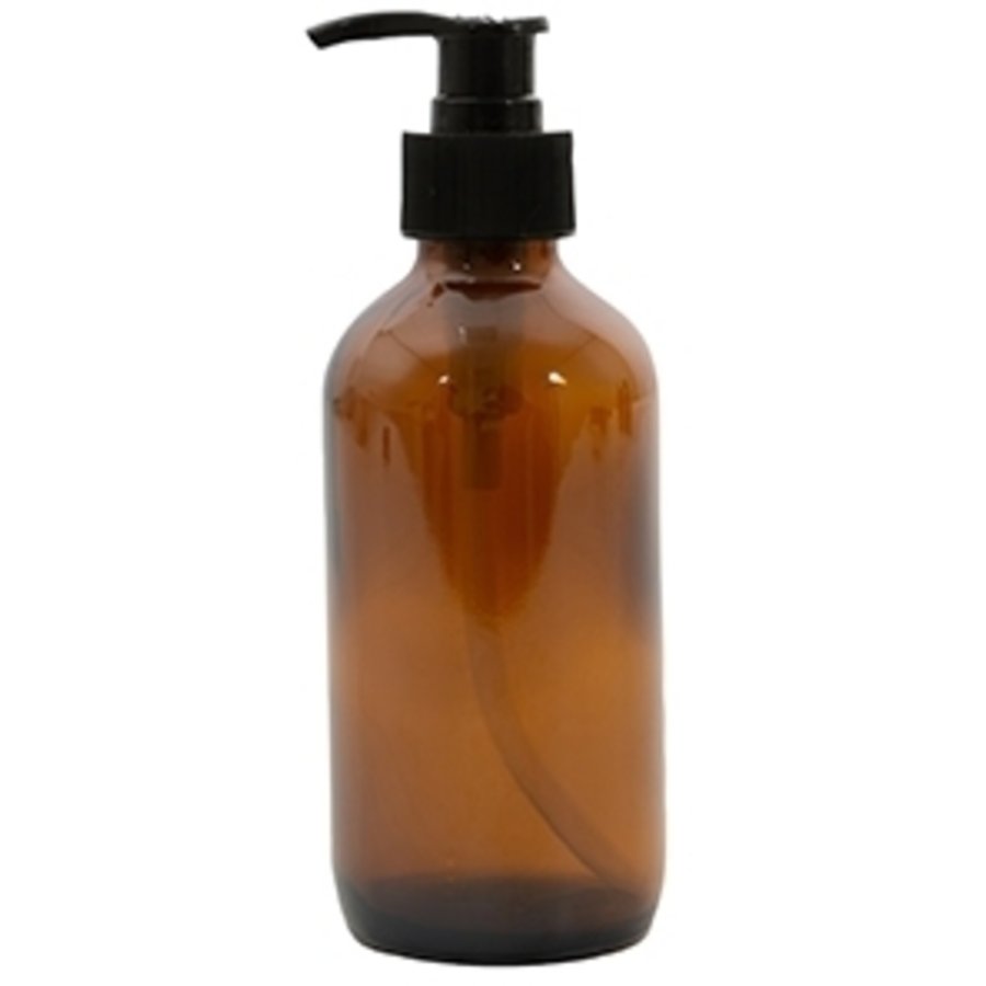 Point Virgule Living Glasflaske m. Pumpe 250 ml, Brun