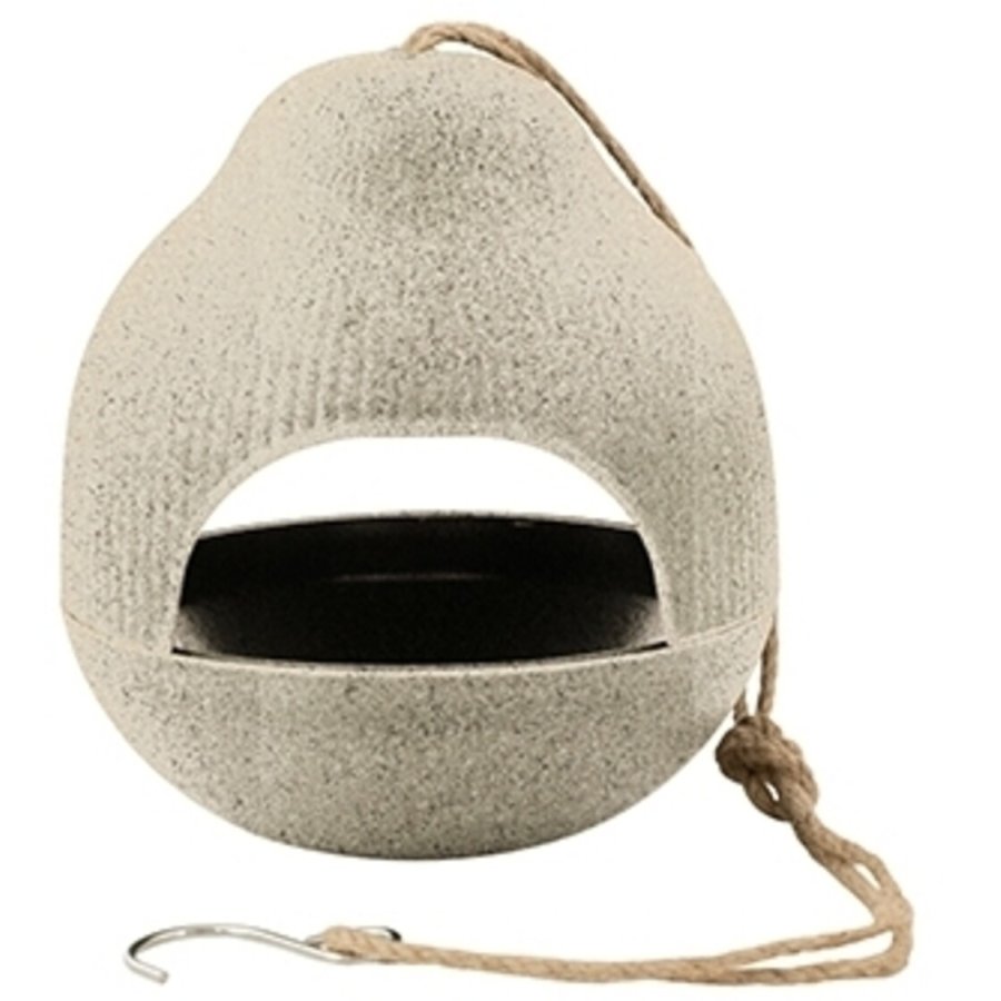 Point Virgule Living Fuglefoderhus H18 cm, Natur/Bambus