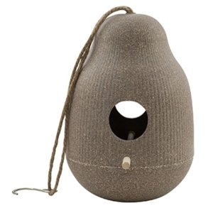 Point Virgule Living Fuglefoderhus H25 cm, Natur/Bambus