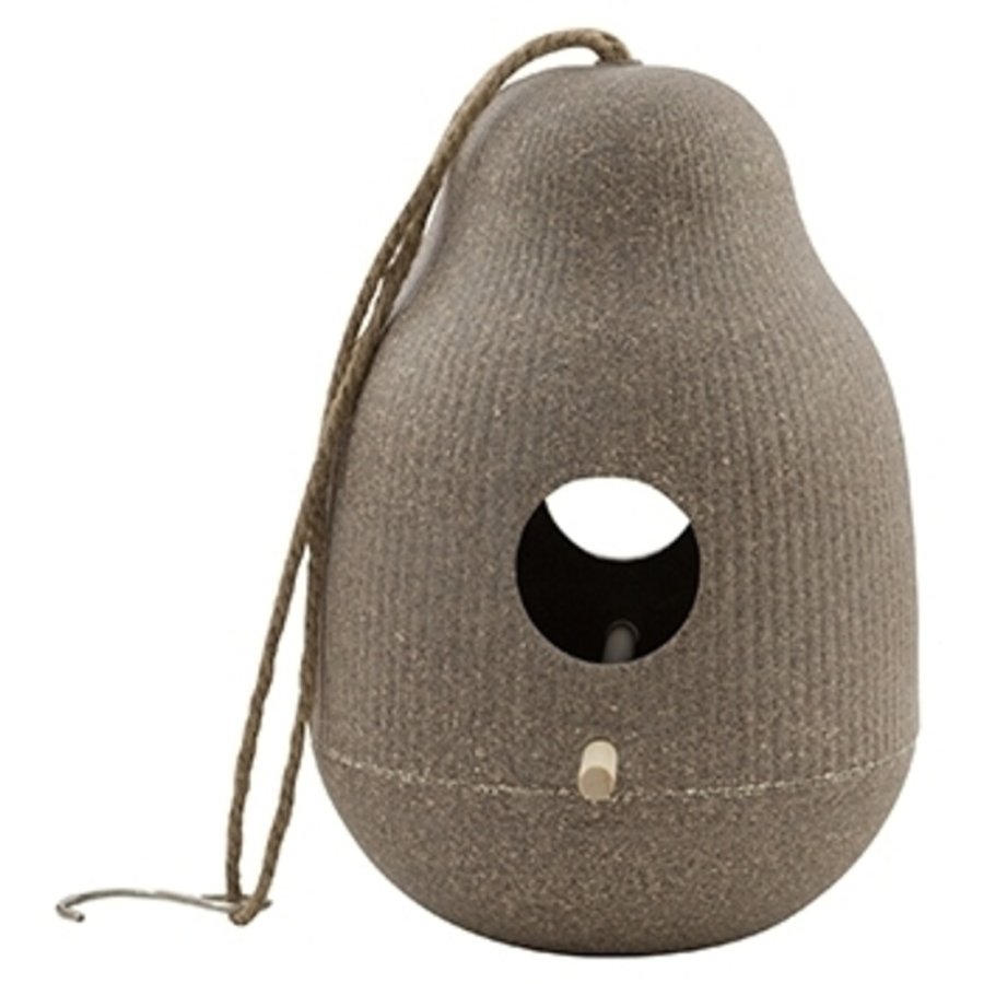 Point Virgule Living Fuglefoderhus H25 cm, Natur/Bambus