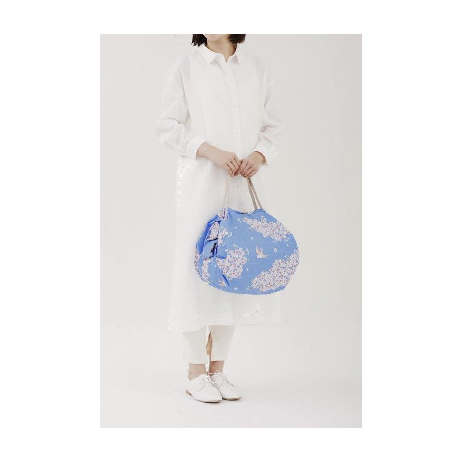 Shupatto Japan Collection Foldbar Taske 15 L, Hana ni Tori