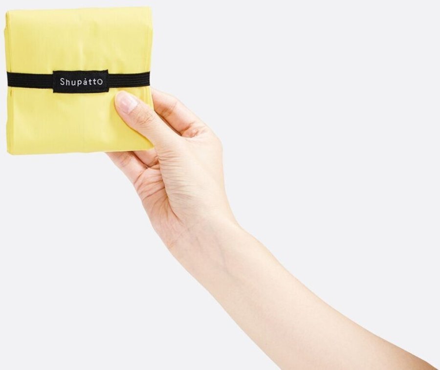 Shupatto Drop Faltbare Tasche 25 L, Lemon Cream