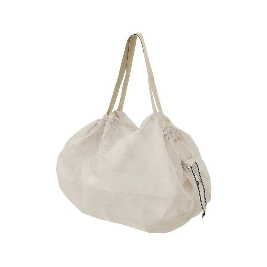 Shupatto Mesh Faltbare Tasche 25 L, Sand Beige