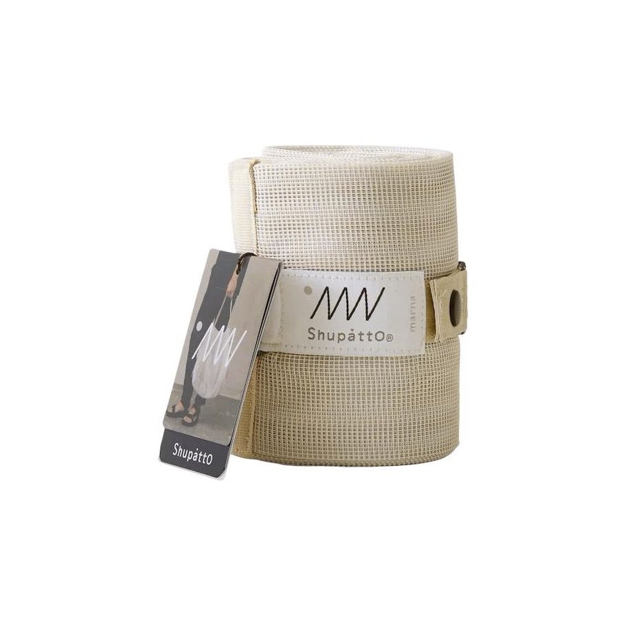 Shupatto Mesh Faltbare Tasche 25 L, Sand Beige