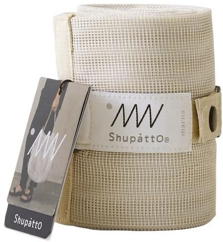 Shupatto Mesh Faltbare Tasche 25 L, Sand Beige