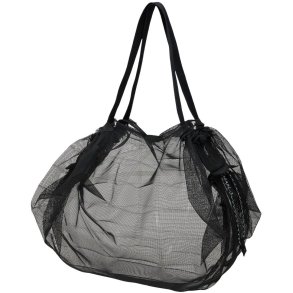 Shupatto Mesh Faltbare Tasche 25 L, Schwarz