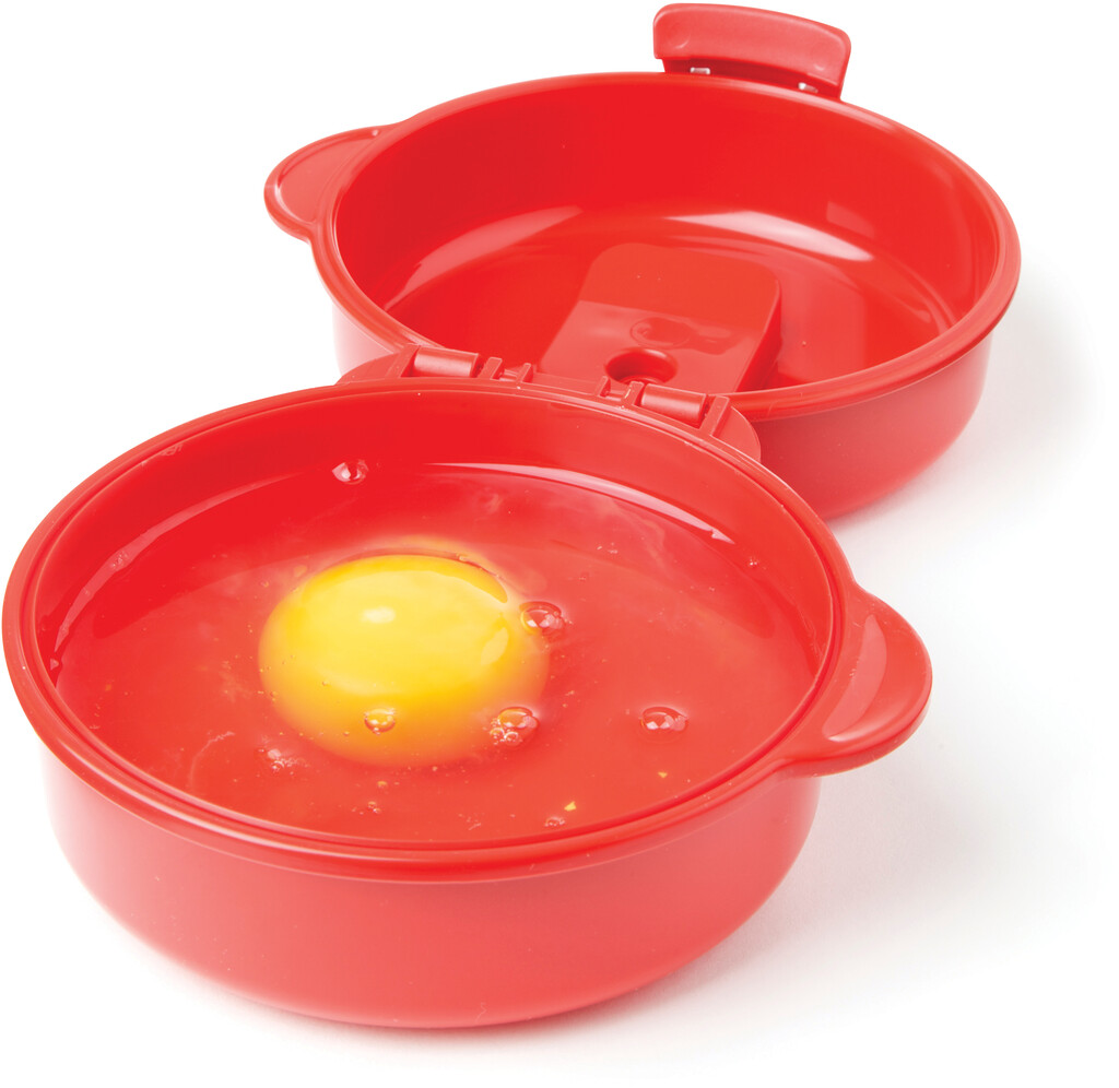 Sistema Microwave Cookware Easy Eggs Red 9.16 Oz/271 ml