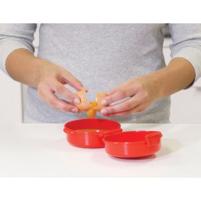 Sistema Microwave Easy Eggs 271 ml, Rød