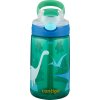 Contigo Kids Gizmo Trinkflasche mit Strohhalm 420 ml, Grn Dinosaurier