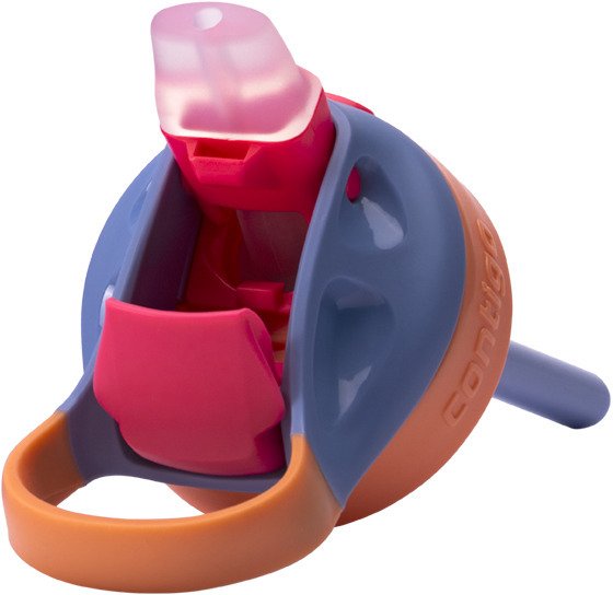 Contigo Kids Gizmo Trinkflasche mit Strohhalm 420 ml, Blau/Orange Ballet Tnzerin