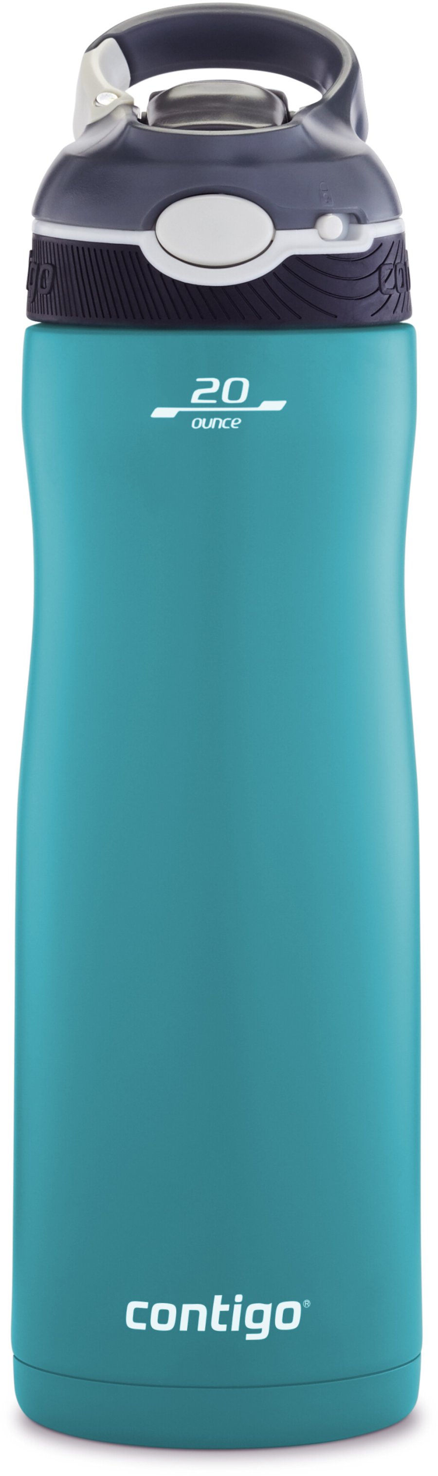 Contigo Ashland Chill Trinkflasche mit Strohhalm 590 ml, Petrol