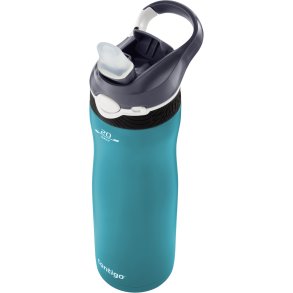 Contigo Ashland Chill Drikkeflaske m. Sugerør 590 ml, Petrol